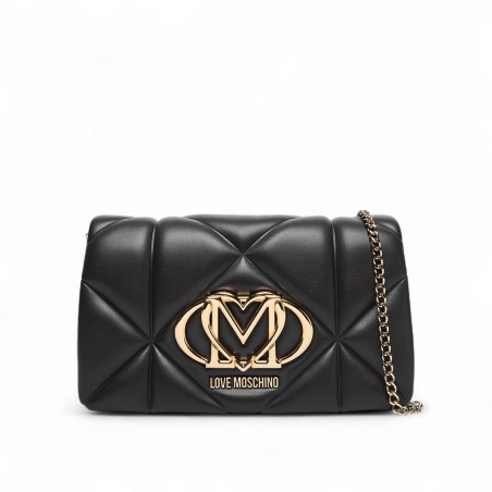 LOVE MOSCHINO - Sac à bandoulière matelassé avec logo monogrammé