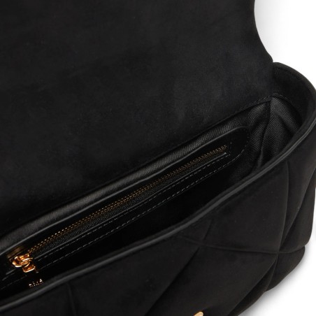 LOVE MOSCHINO - Quilted hand bag with monogrammed logo