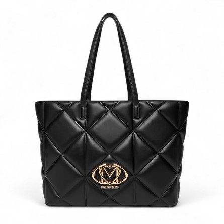 LOVE MOSCHINO - Borsa tote trapuntata...