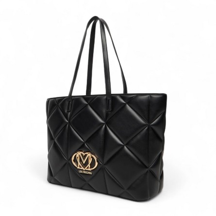 LOVE MOSCHINO - Borsa tote trapuntata...