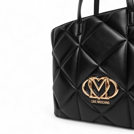 LOVE MOSCHINO - Fourre-tout matelassé...