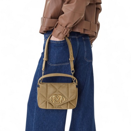 LOVE MOSCHINO - Borsa a mano trapuntata con logo monogramma