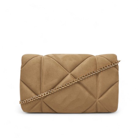 LOVE MOSCHINO - Quilted shoulder bag with monogrammed logo