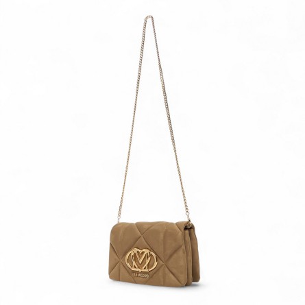 LOVE MOSCHINO - Borsa a tracolla trapuntata con logo monogramma