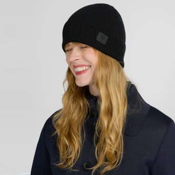 CANADIAN - Beanie-Mütze mit Logo-Aufnäher