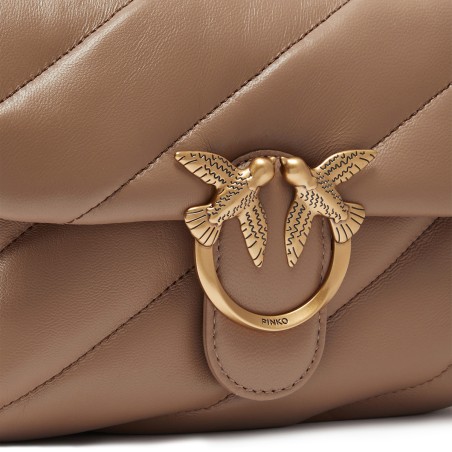 PINKO - Mini Love Bag Sac à bandoulière Puff Maxi Quilt