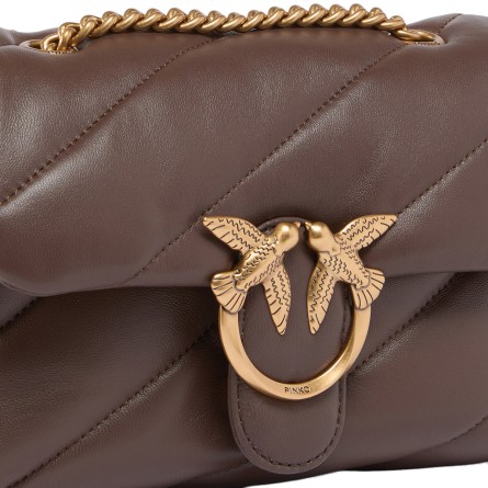 PINKO - Mini Love Bag Puff Maxi Quilt Shoulder Bag