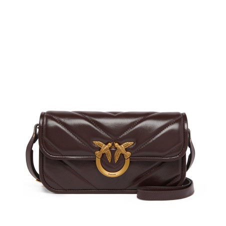 PINKO - Love Bag Box bolso pequeño en napa