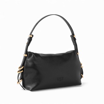 PINKO - Leather Saddle Shoulder Bag 2