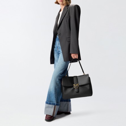 Love Bag maxi bandolera de piel slouchy