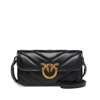 PINKO - Love Bag Box Small Shoulder Bag in Nappa Leather