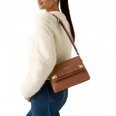 GUESS - Kunstledertasche mit Logo