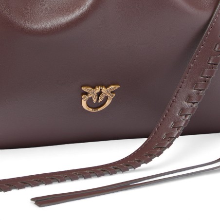 PINKO - Maxi-Clutch mit weichem Kalbsriemen