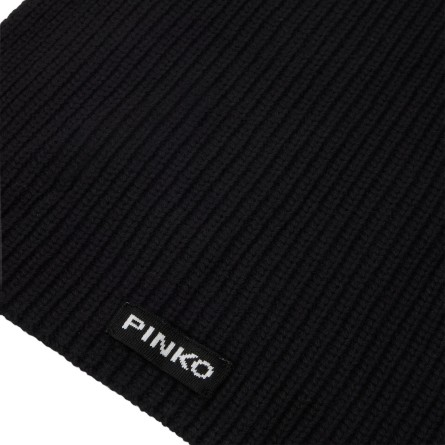 PINKO - Sciarpa in misto lana con...