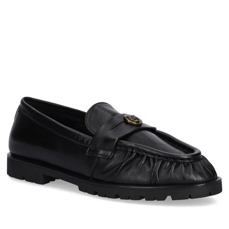 PINKO - Mocassino con placca logo Love Birds