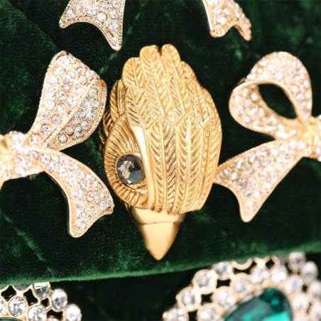 KURT GEIGER - Borsa a tracolla Mini Kensington Velvet