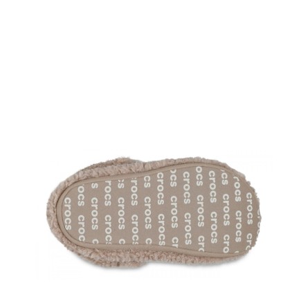 CROCS - Classic Cozzzy Slipper K - Couleur: Beige,Taille: 28/29