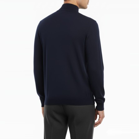 BOTTEGA CINQUE - Cardigan zippé en laine mélangée