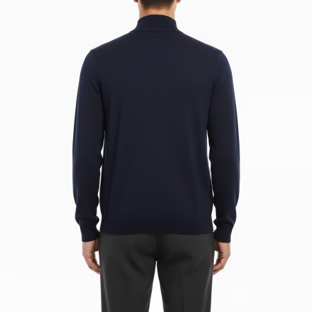 BOTTEGA CINQUE - Cardigan con zip in misto lana