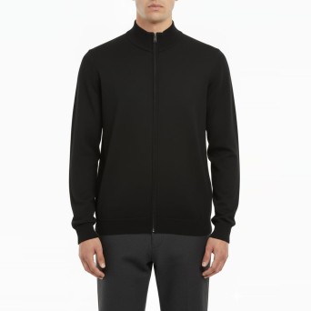 BOTTEGA CINQUE - Cardigan zippé en laine mélangée