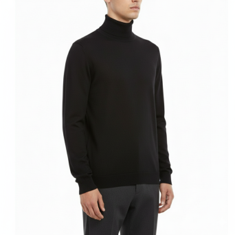 BOTTEGA CINQUE - Pull à col roulé en laine 2