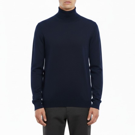 BOTTEGA CINQUE - Wool-blend turtleneck sweater