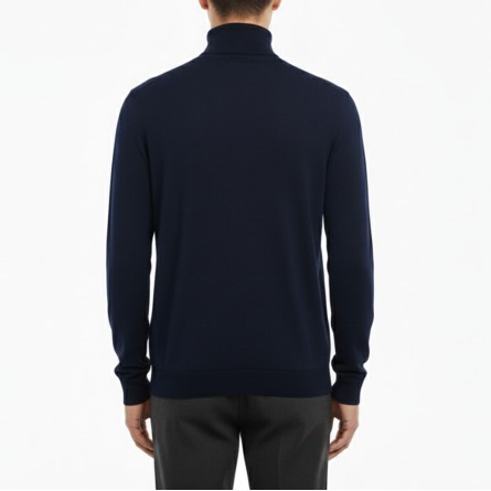 BOTTEGA CINQUE - Pull à col roulé en laine