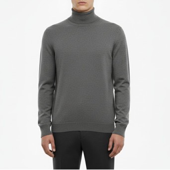 BOTTEGA CINQUE - Rollkragenpullover aus einer Wollmischung