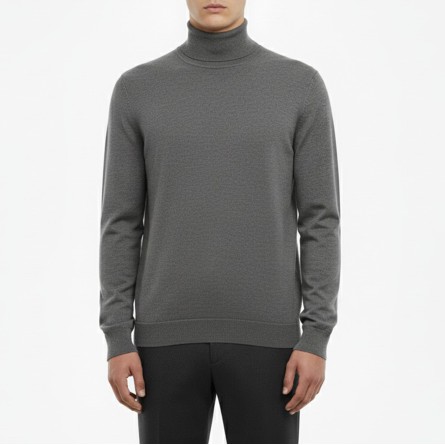 BOTTEGA CINQUE - Wool-blend turtleneck sweater