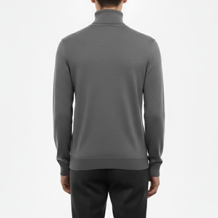 BOTTEGA CINQUE - Wool-blend turtleneck sweater