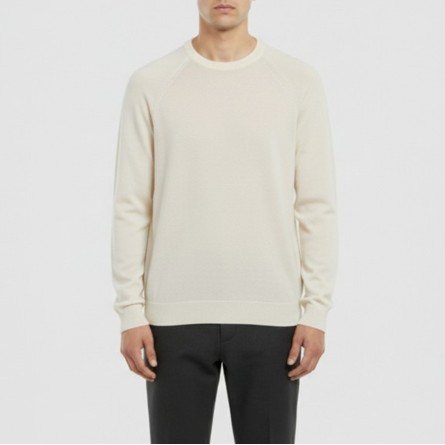 BOTTEGA CINQUE - Jersey de cuello redondo en mezcla de lana