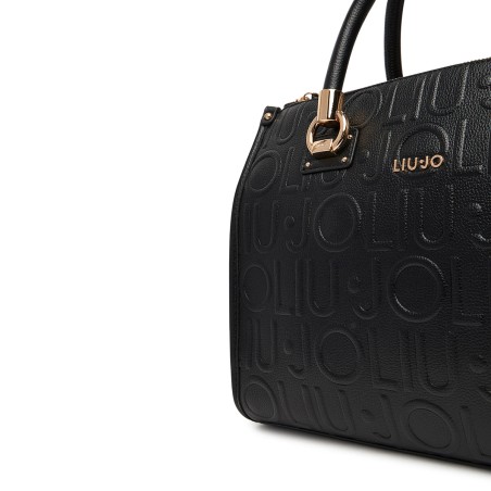 LIU JO - Hand bag with embossed logo