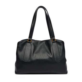 LIU JO - Faux leather tote bag with logo 2