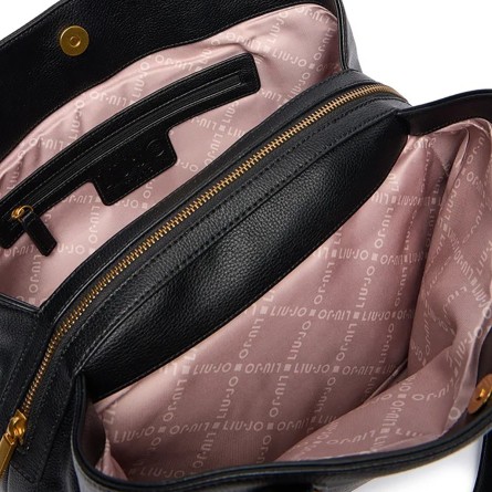 LIU JO - Sac fourre-tout en faux cuir avec logo