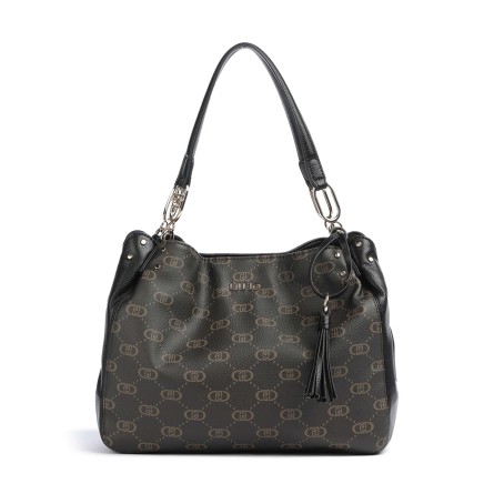 LIU JO - Tote bag with logo monogram all over