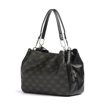 LIU JO - Sac tote avec logo monogrammé sur toute la surface 2