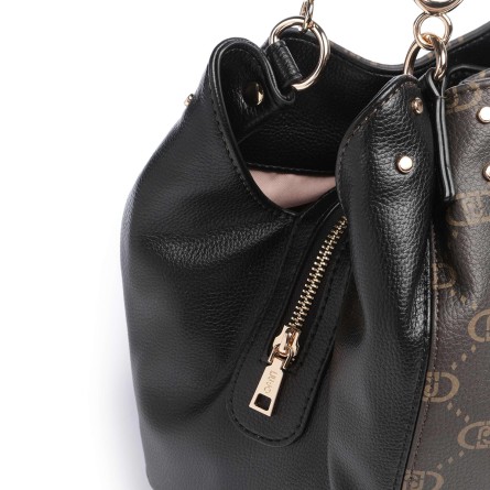 LIU JO - Sac tote avec logo monogrammé sur toute la surface