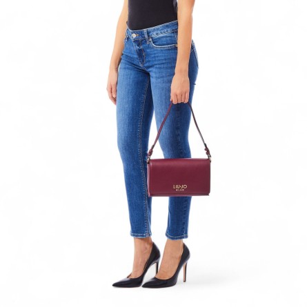 LIU JO - Sac à bandoulière en faux cuir avec logo