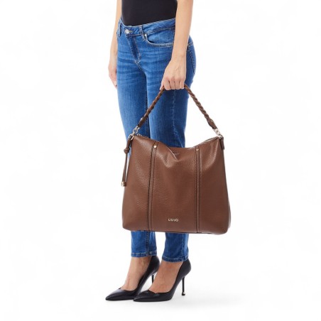 LIU JO - Sac à bandoulière en faux cuir avec logo