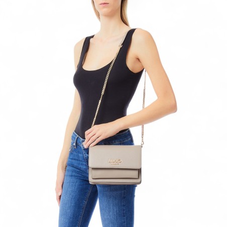 LIU JO - Bolso bandolera con logo de letras
