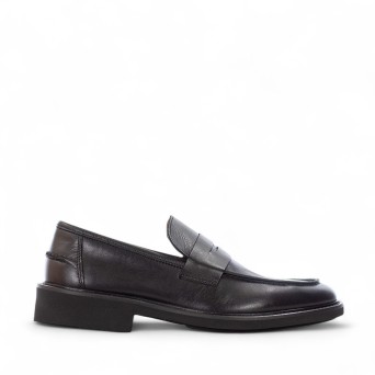 ROGAL'S - Loafer leather with strap