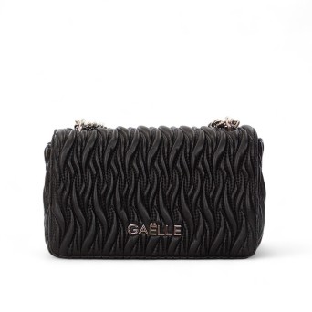 GAELLE PARIS - Sac en cuir matelassé avec logo 2