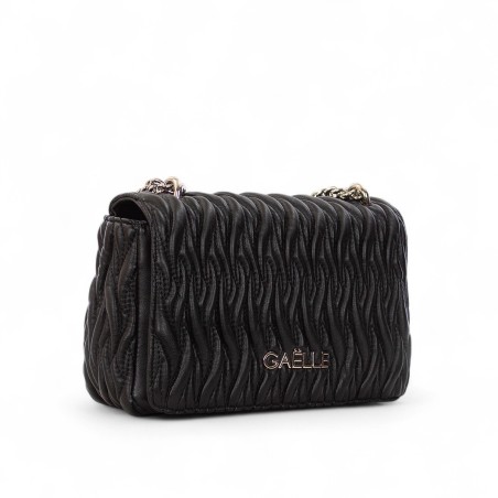 GAELLE PARIS - Sac en cuir matelassé avec logo