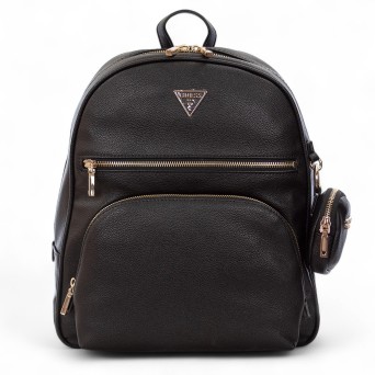 GUESS - Kunstleder-Rucksack mit Logo