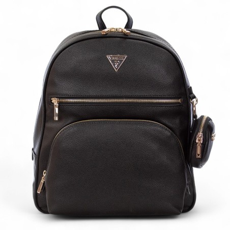 GUESS - Faux Leather Backpack with Logo