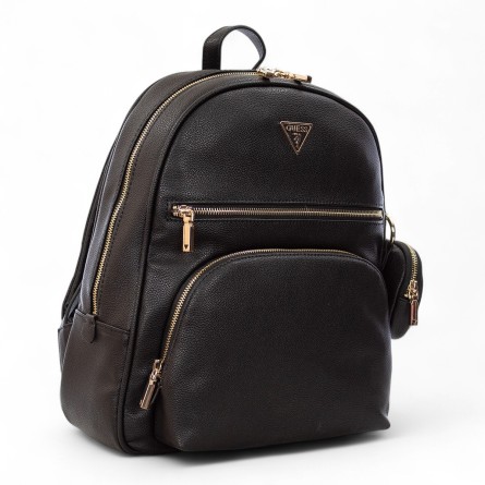 GUESS - Faux Leather Backpack with Logo