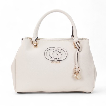 GUESS - Faux Leather Hand Bag with Logo