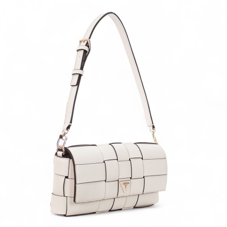 GUESS - Borsa a mano in ecopelle con logo