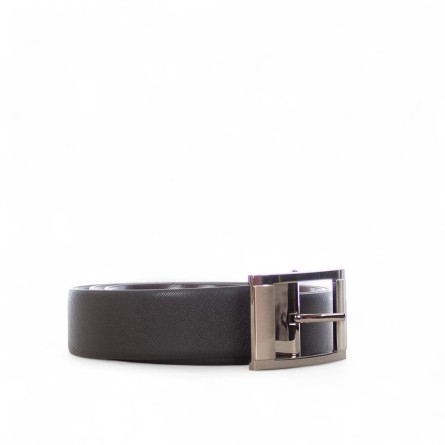 GUESS - Adjustable and reversible leather belt