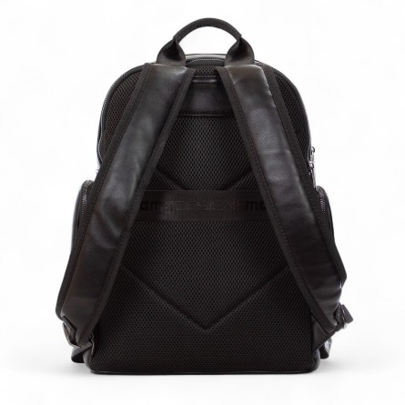 MOMO DESIGN - Sac à dos avec 3 poches en similicuir